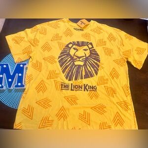 Disney the Lion King Broadway Musical T-Shirt size XL With Tags